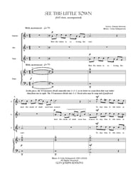 	See this Little Town (SAT Choir accompanied)  SAT choral sheet music cover Thumbnail